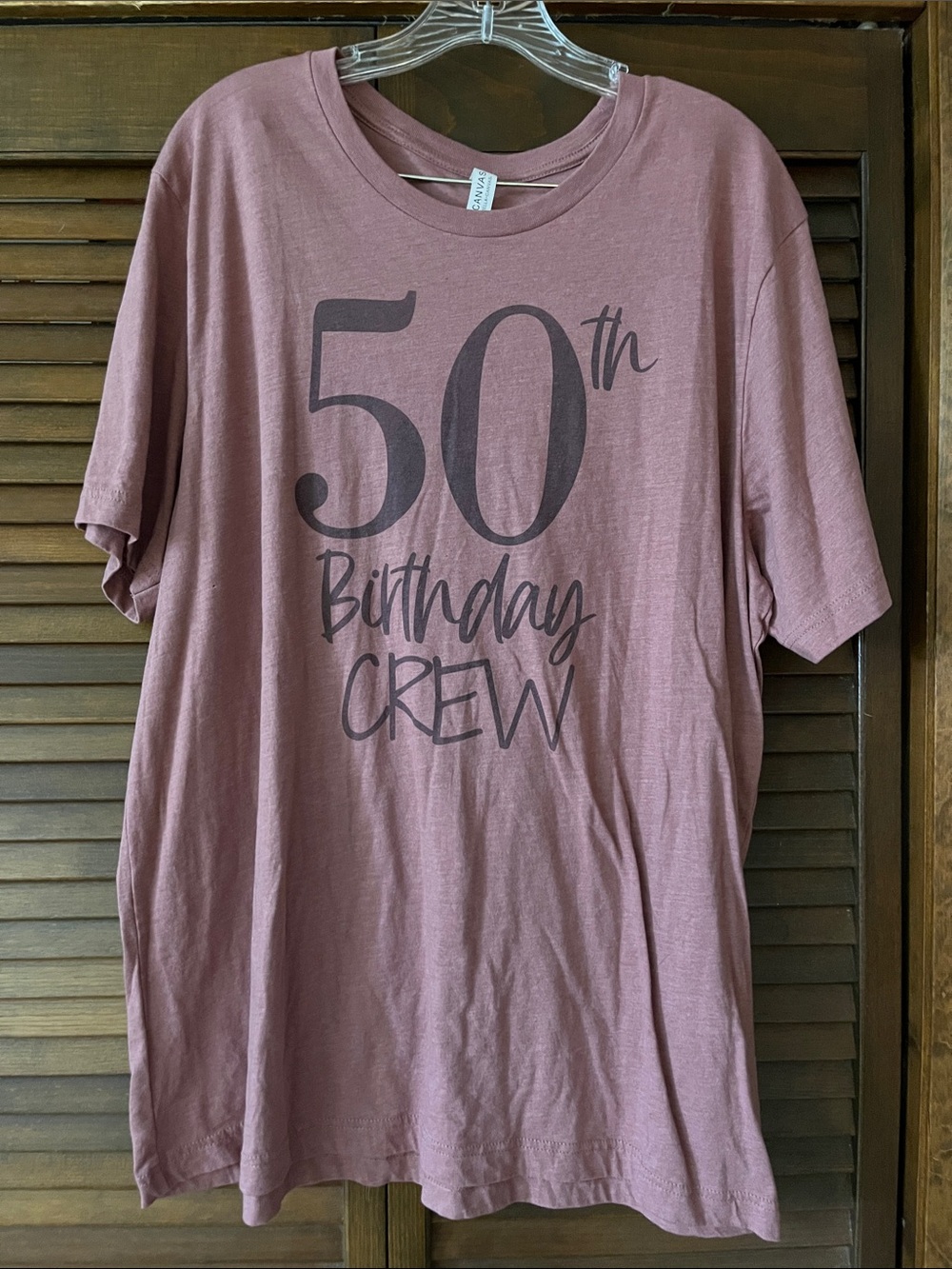 50th Birthday Crew Short Sleeve T‑Shirt